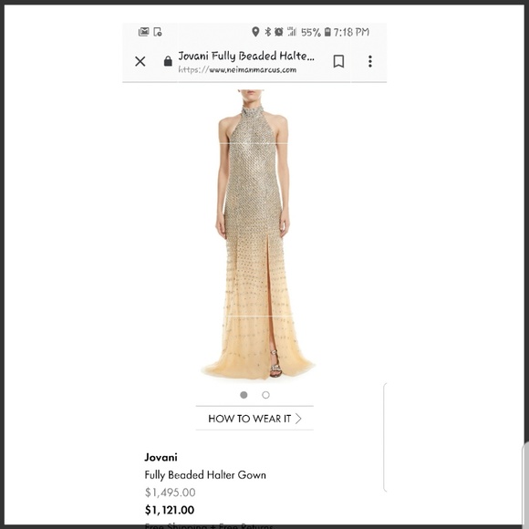 Jovani Prom Evening Dress - Picture 3 of 6